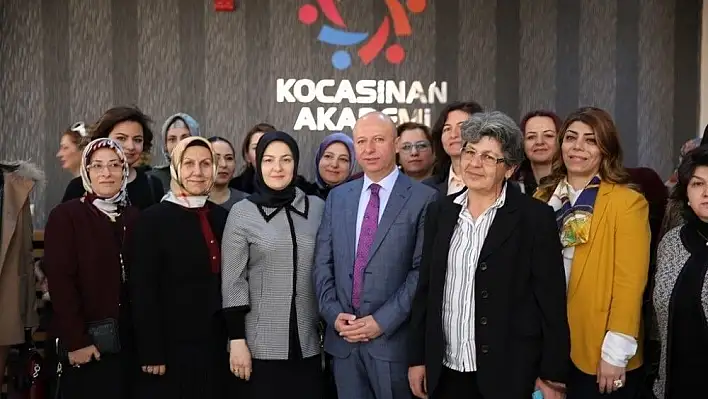 Kocasinan Belediyesi her zaman kadınların yanında
