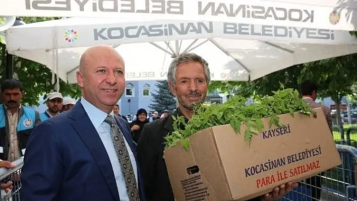 Kocasinan Belediyesi'nden çiftçilere yeni gelir kapısı