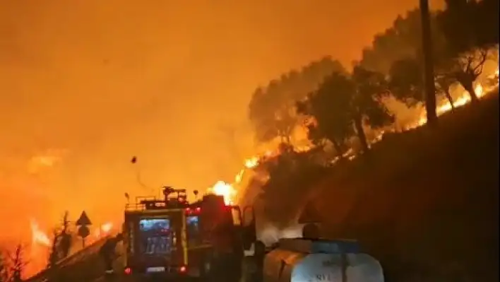 Kocasinan'dan orman yangınlarına destek