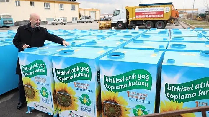 Kocasinan Belediyesi'nden sıfır atık çalışmalarına destek