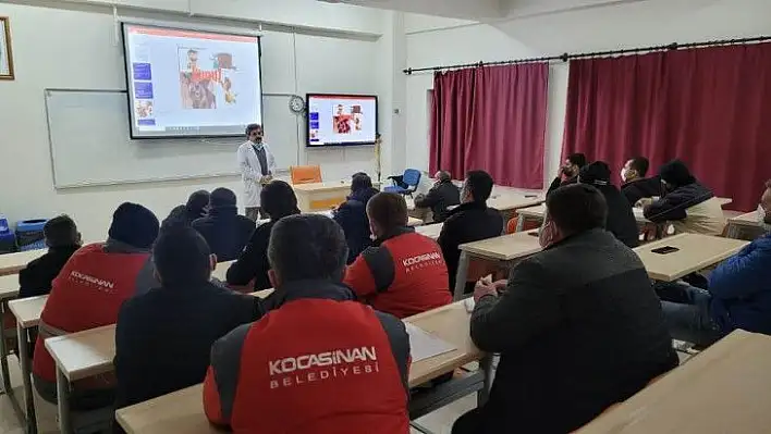 Kocasinan Belediyesi'nden veterinerlik personeline sertifikalı eğitim