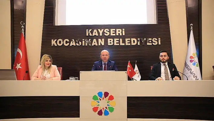 Kocasinan Belediyesinde Nisan Ayı Meclis Toplantısı yapıldı
