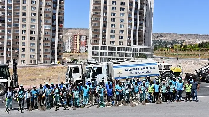 Kocasinan Belediyesinden kapsamlı temizlik
