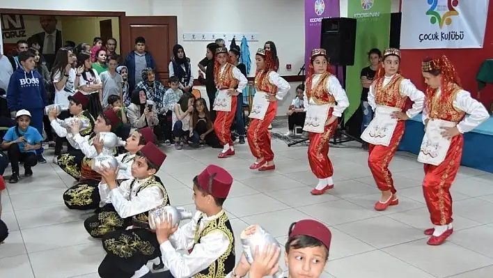 Kocasinan Çocuk Kulübü'nden muhteşem yıl sonu etkinliği