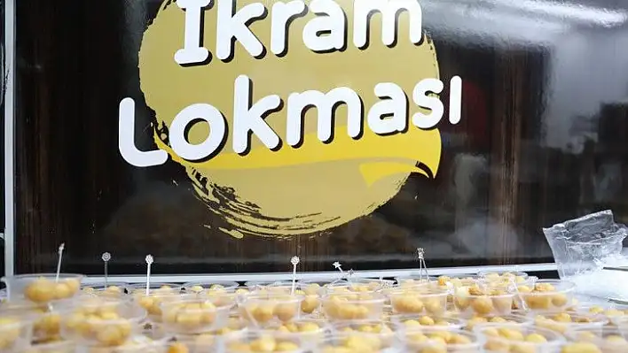 Kocasinan'da 'ikram lokması' uygulaması