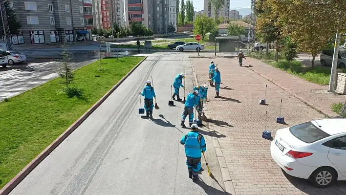 Kocasinan'da bahar temizliği...