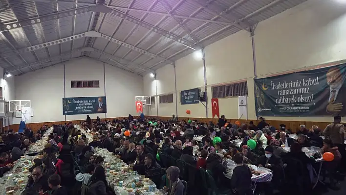 Kocasinan'da iftar sofraları birleştiriyor