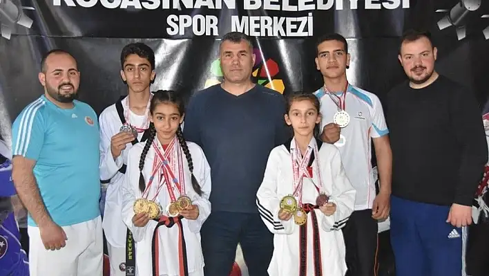 Kocasinan'da şampiyon sporcular yetişiyor
