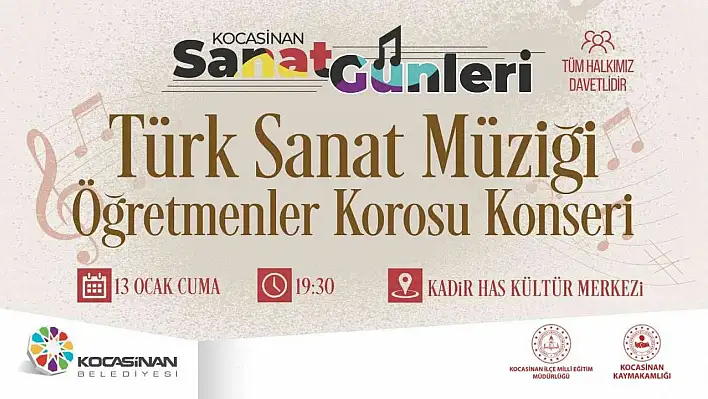 Kocasinan'da Türk Sanat Müziği Gecesi