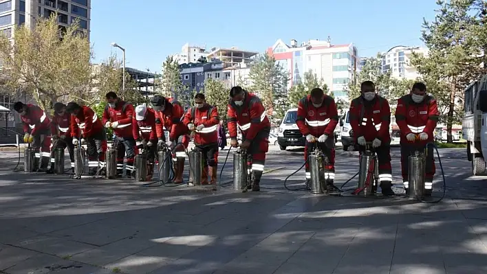 Kocasinan'da mücadele başladı! Ekipler bakın ne için sahada...