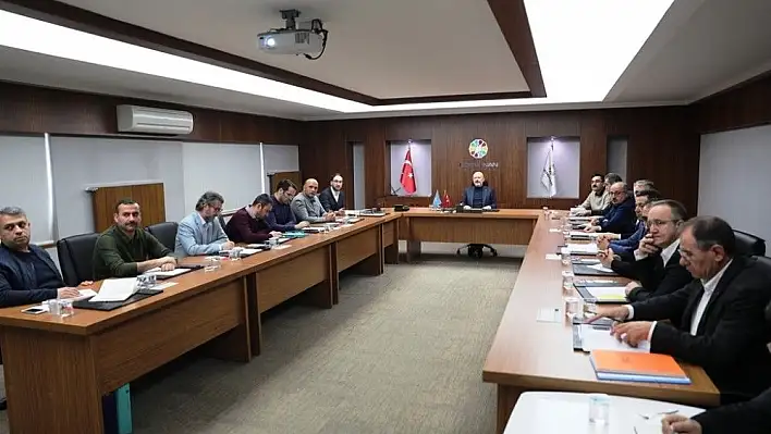 Kocasinan'da 2020 yılına damga vuracak dev projeler toplantısı
