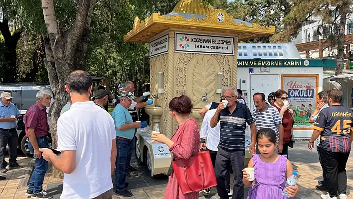 Kocasinan'dan buz gibi ikram