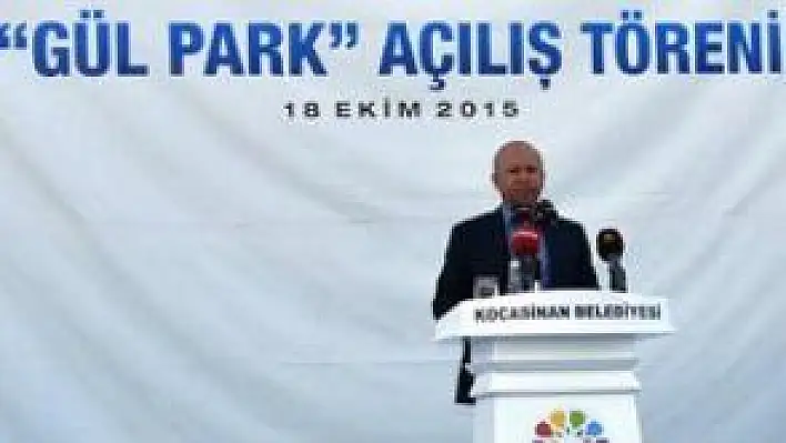 KOCASİNAN'DAN GÜL GİBİ PARK