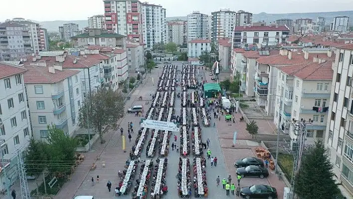 Kocasinan Belediyesi iftara katılan kişi sayısını açıkladı!