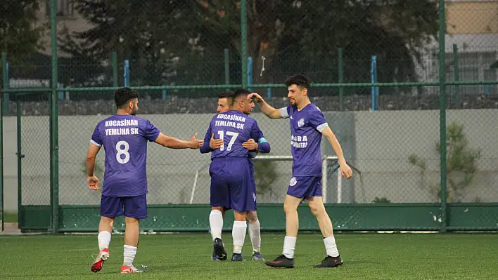 Kocasinan Yemlihaspor'un 4-2'lik zaferi