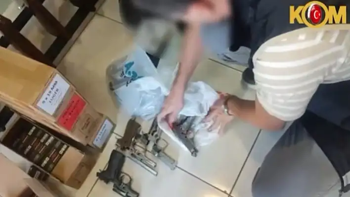 KOM'dan operasyon: Çok sayıda mühimmat ele geçirildi