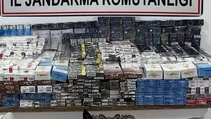 Kontrol esnasında 3 bin 606 paket ele geçirildi!