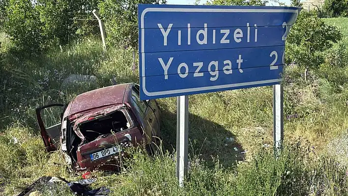 Otomobil şarampole uçtu: 1'i ağır 3 yaralı