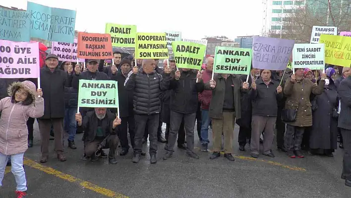 Kooperatif mağdurları: Zalimlerin zulmünden kurtulmak istiyoruz!