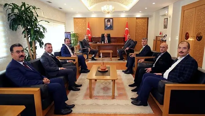 KTO Heyetinden Kayseri Valisi Şehmus Günaydın'a ziyaret
