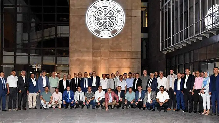 Kayseri'de ortak 'Oda - Borsa Toplantısı'