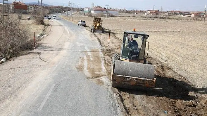 Küçük Bürüngüz ve Turan mahalleleri arası yolda çalışma var!