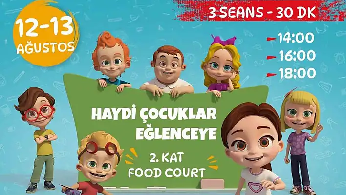 Haydi çocuklar eğlenceye