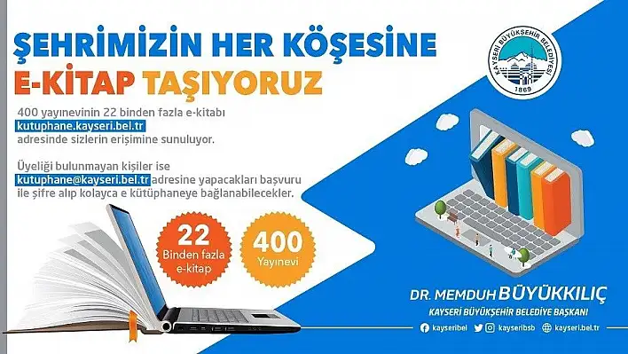 Kütüphanelere evlerinizden bağlanın
