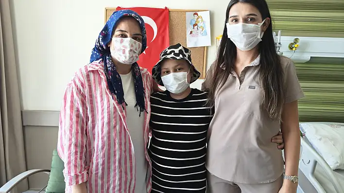 Lösemiyi ikinci kez yendi: Gökyüzüne umut uçtu