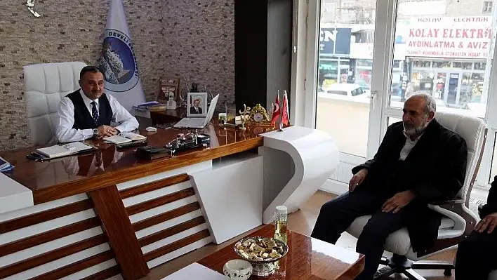 Lütfullah Cebeci'den Başkan Cabbar'a ziyaret