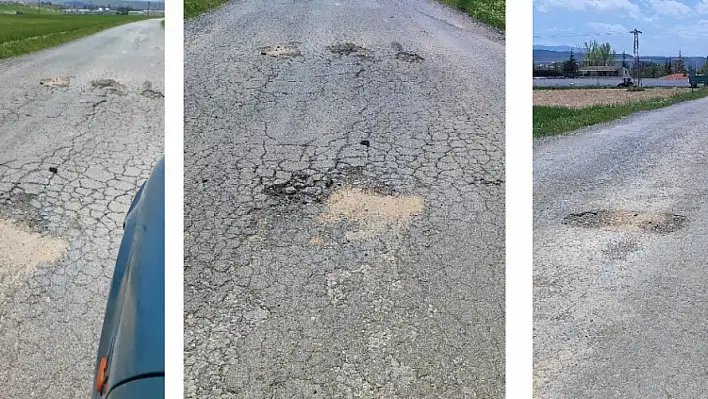 Mahalle sakinleri, yol bakımı için yetkililere sesleniyor
