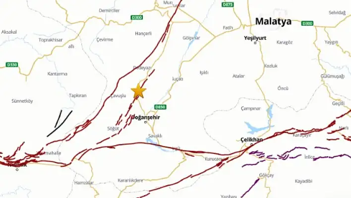 Malatya'da deprem!