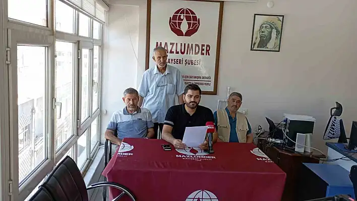 MAZLUMDER Başkan'ından dikkat çeken Suriyeli açıklaması