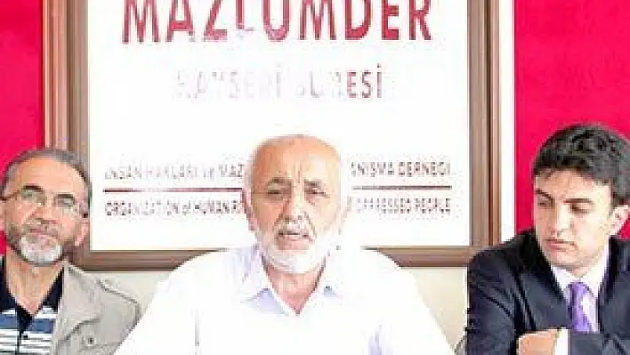 MAZLUMDER'DEN PKK'YA DARBE VE SABOTAJ TEPKİSİ!