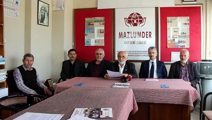 Mazlumder Kayseri Şube Başkanı Taş: 'Şimdi Adalet Zamanı'
