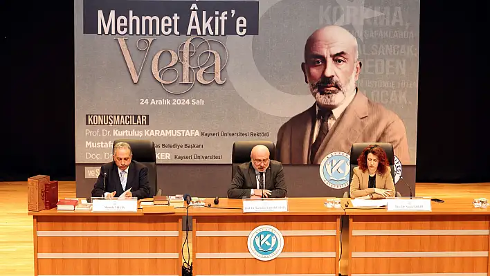 Mehmet Akif Ersoy'a vefa