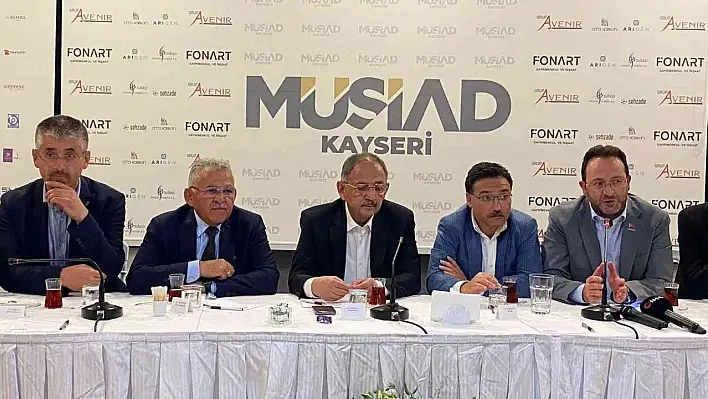 Özhaseki MÜSİAD'IN konuğu oldu