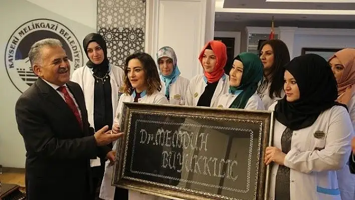 MEL-MEK öğrencileri Başkan Büyükkılıç'i ziyaret etti