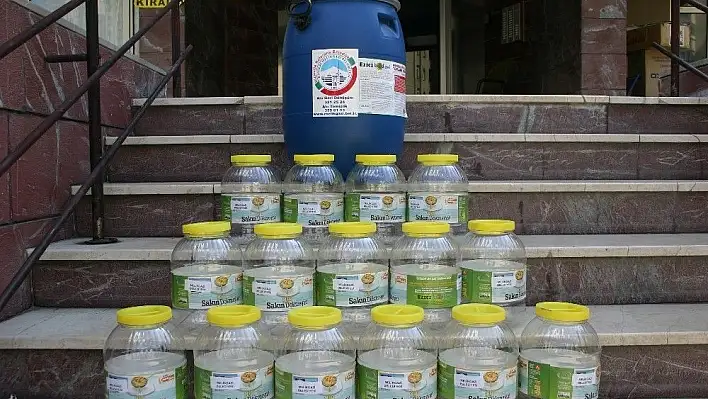 İlk 4 ayı içerisinde 1375 litre yağ toplanıldı
