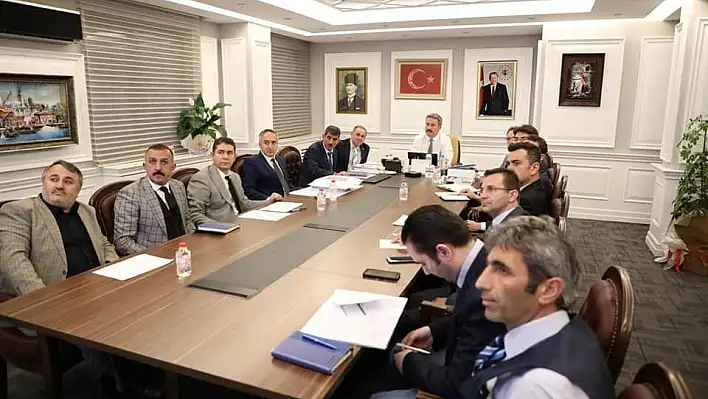 Palancıoğlu, 'Ulaşım, Fen ve Park Bahçeler birimleri ile Planlama ve koordinasyon toplantısı yapıldı'
