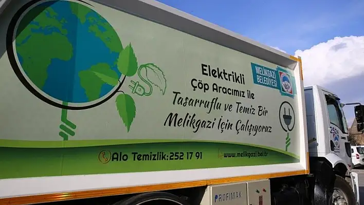 Melikgazi Belediyesi ekolojik çöp toplama araçları satın alacak
