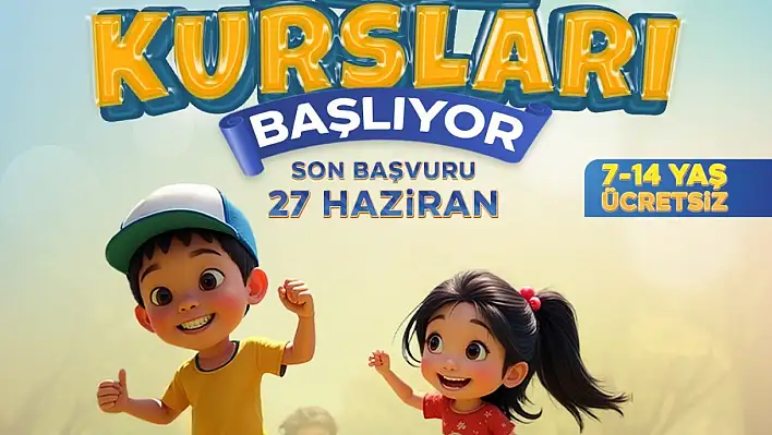 Melikgazi yaz kursları başlıyor!