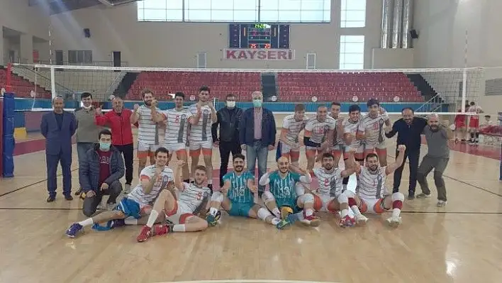 Melikgazi Belediyespor yine galip