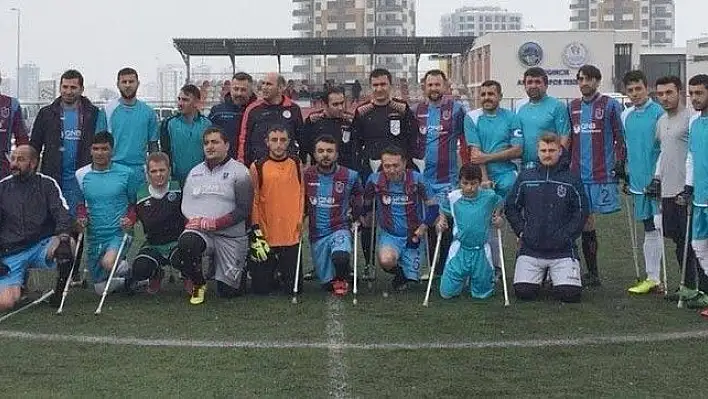 Melikgazi BESK Ampute futbol takımı 4 dörtlük
