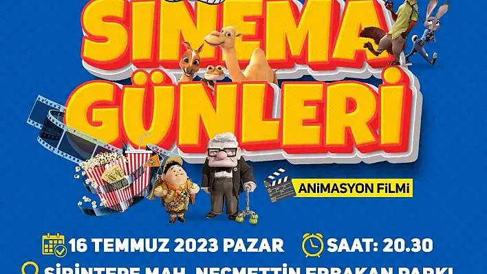 Kayseri'de Sinema Günleri Başlıyor!