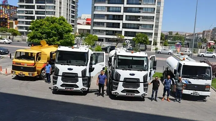 Melikgazi'de Araç Parkı Genişliyor
