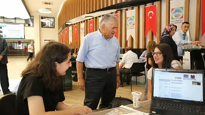 Melikgazi'de 6 günde 1378 öğrenciye rehberlik hizmeti verildi
