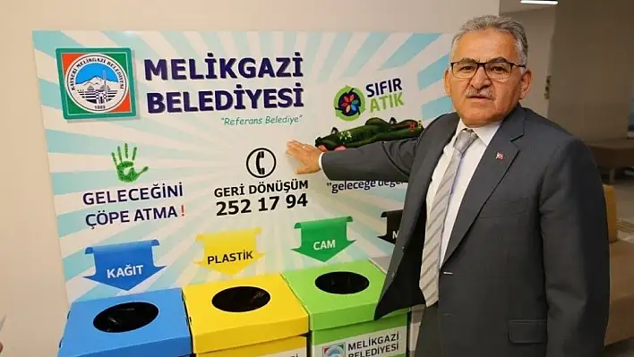 Melikgazi'de hedef sıfır atık
