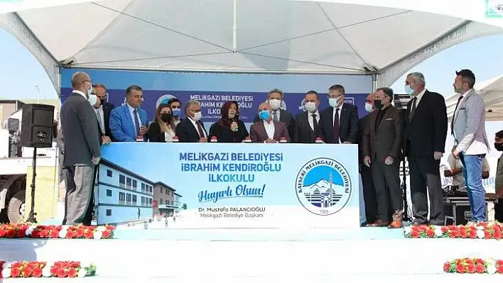 İbrahim Kendiroğlu İlkokulu'nun temeli atıldı