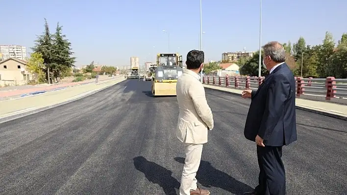 Palancıoğlu: Melikgazi'de yollar hem yenileniyor hem de ağaçlandırılıyor